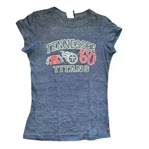 NFL Team Apparel Sz‎ L Tennessee Titans T-Shirt Sporty - Picture 1 of 8